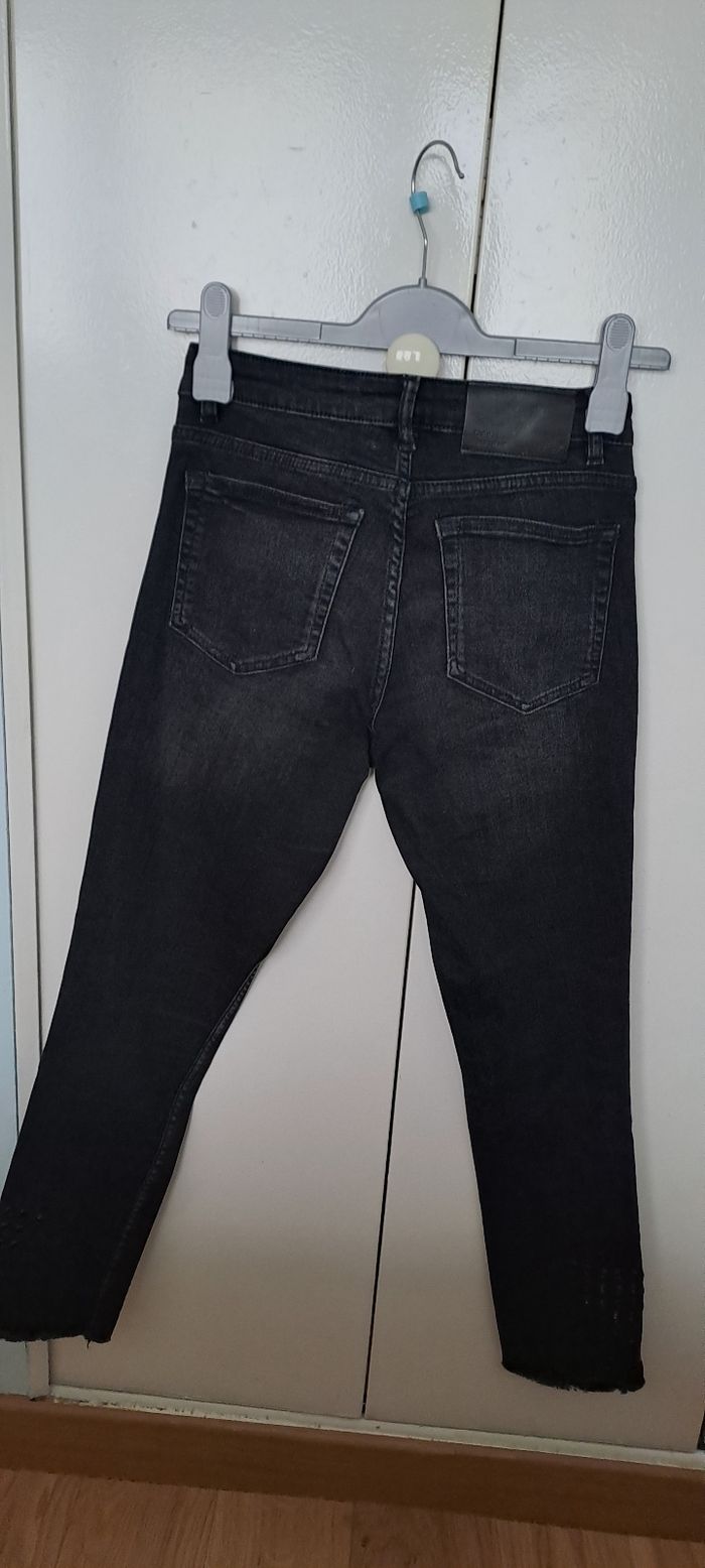 👖 Jean noir Zara Trafaluc Denimwear - photo numéro 2