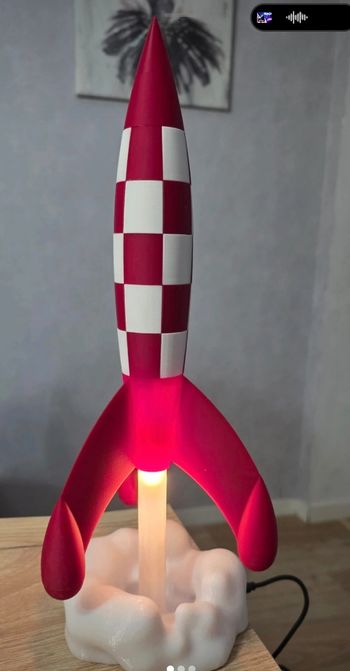 Fusée led Tintin