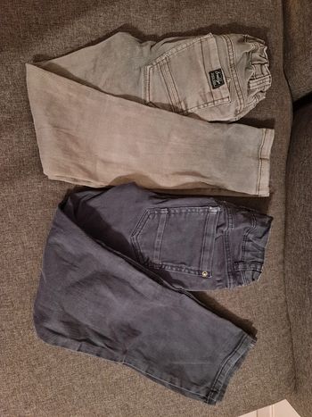 Lot de 2 jeans slim réglable 8 ans