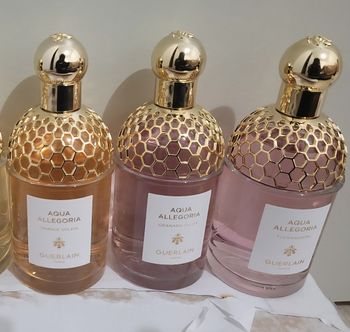 Aqua allegoria Guerlain 125ml. 85 euros/Pièce