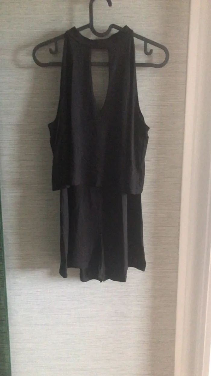 Combishort noire Pull&Bear