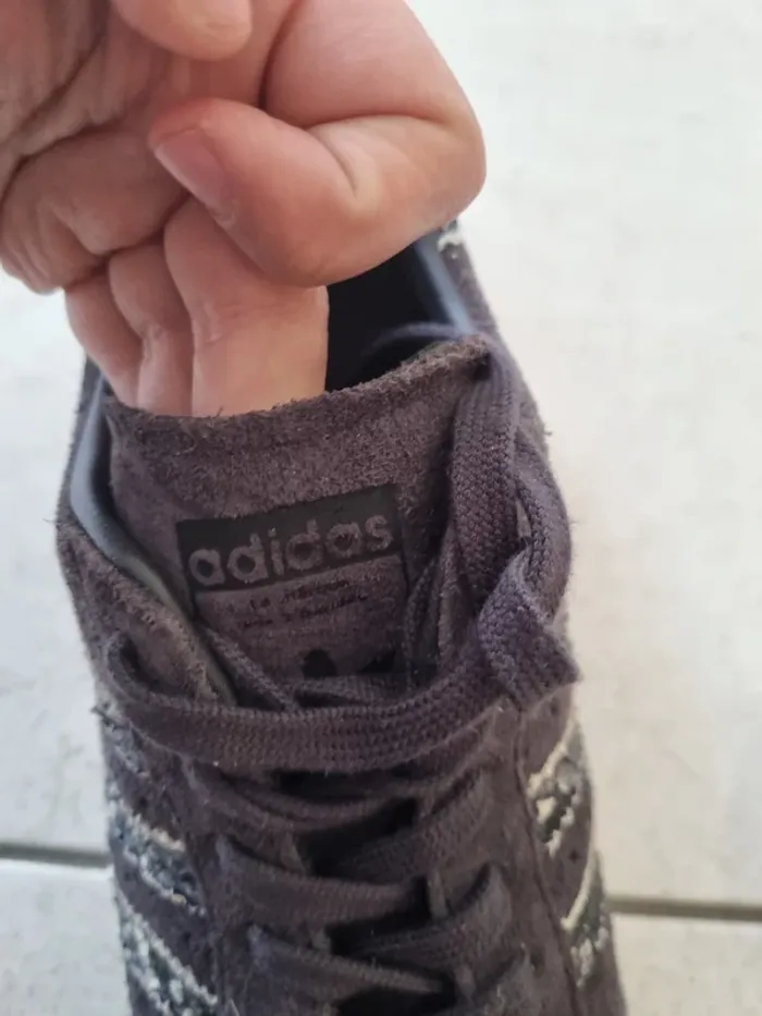 Adidas superstar gris et python - photo numéro 3