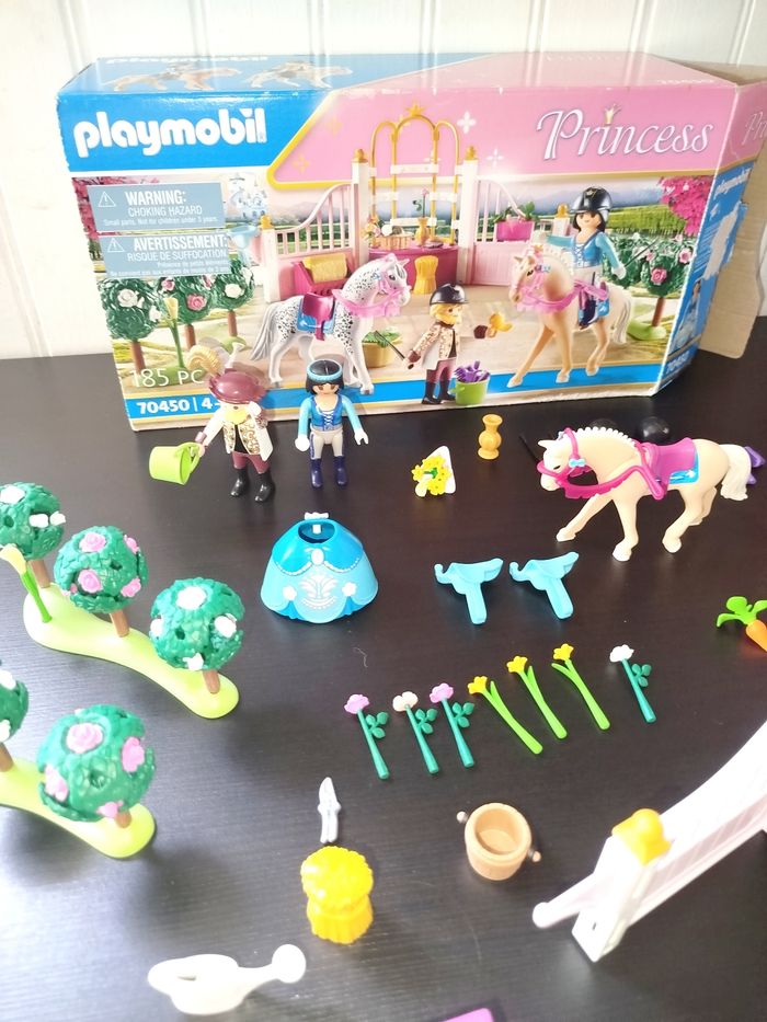 Playmobil  70450  Princesse avec chevaux et instructeur - photo numéro 8