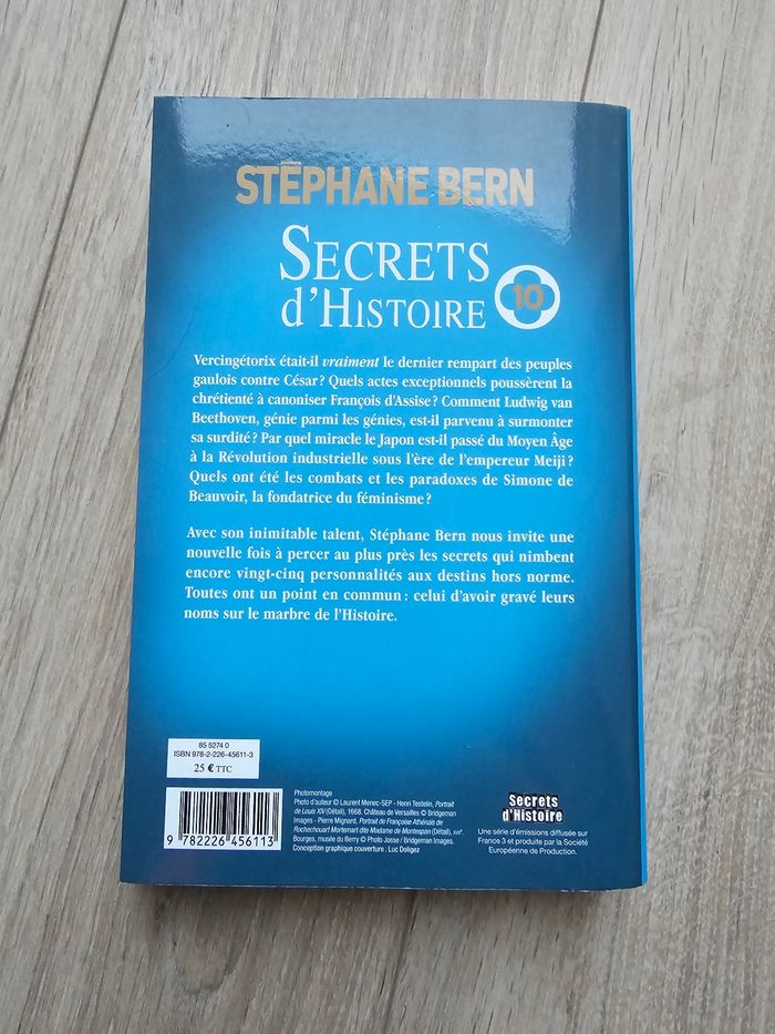 Secrets d’Histoire – Tome 10 – Éditions Albin Michel - photo numéro 2