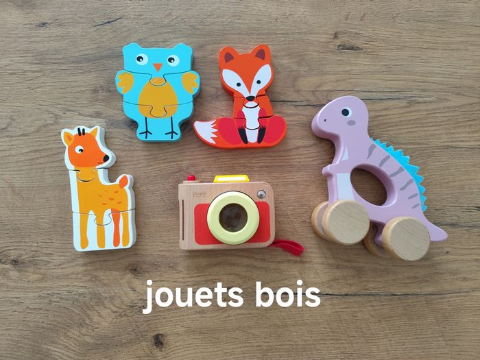 Jouets en bois