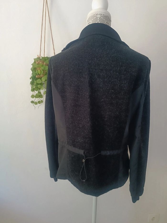 🌸 Jolie Veste Bi matière taille XL - photo numéro 4