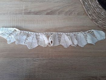 45cm de Ruban crochet napperon 7cm de large