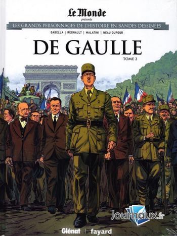 Livre B.D Charles De Gaulle Tome 2 Glénat B.D Fayard