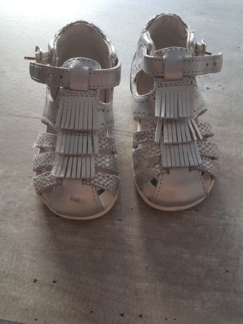 Chaussures été fille vert baudet