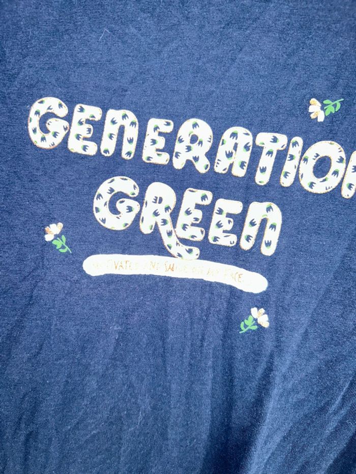 T-shirt à manches longues bleu marine - 8 ans - Gémo - photo numéro 2