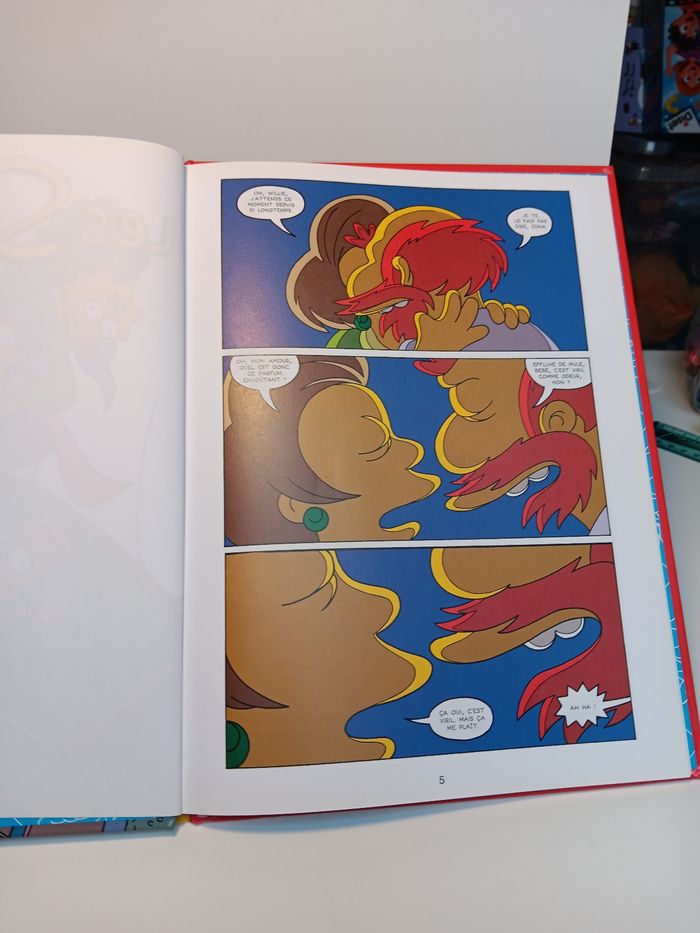 Livre Bande dessinée les Simpson Cirque en folie - photo numéro 4