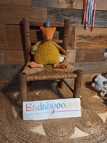 peluche boîte à musique Dédé le renard moulin roty tbe