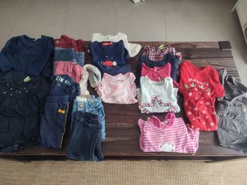 Lot 6 mois fille automne-hiver