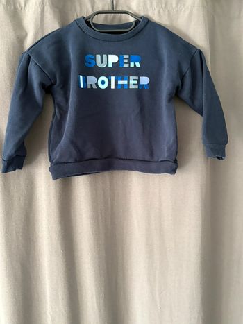 Pull « super brother » 3 ans Kiabi