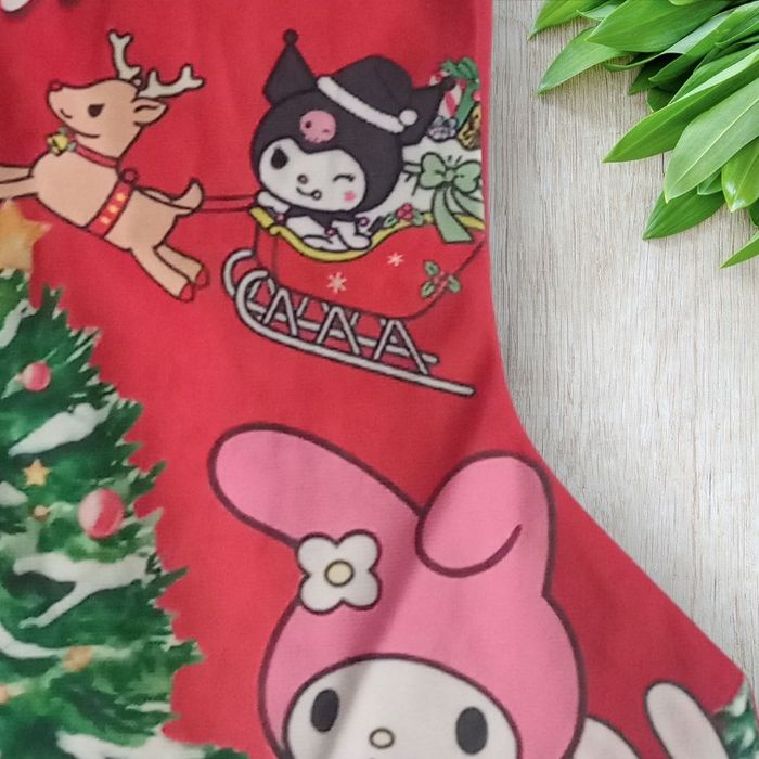 Chaussette botte de Noël kuromi - photo numéro 2