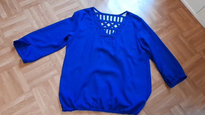 Blouse bleu - photo numéro 5