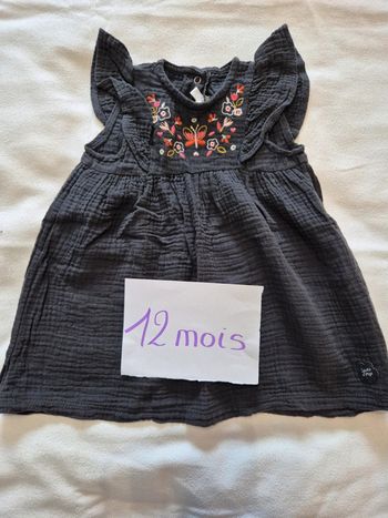 Robe "Sucre d'orge" 12mois