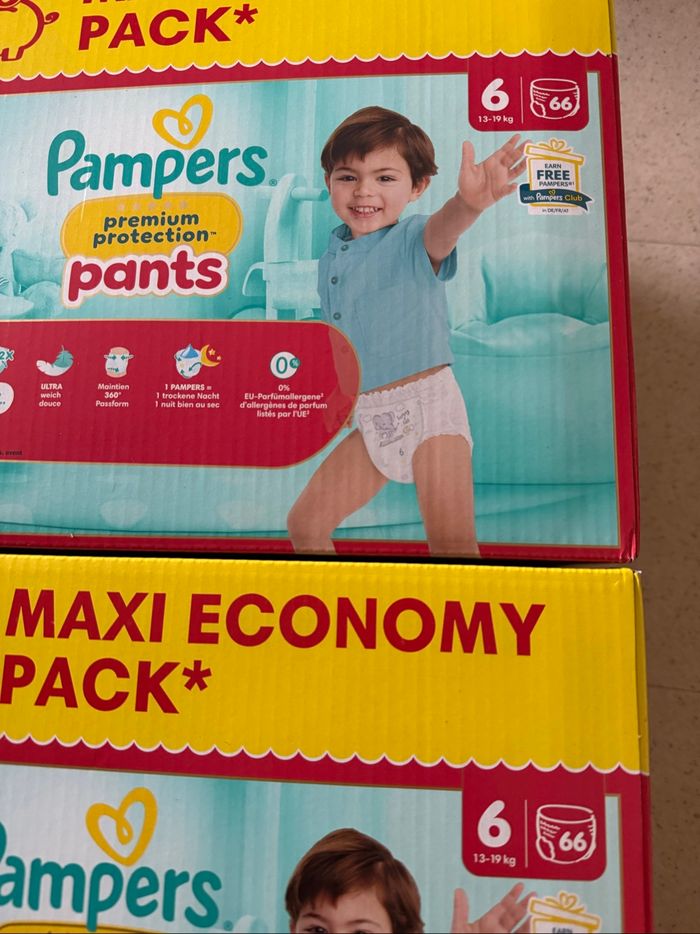 Lot de 2 maxi pack Pampers taille 6 - photo numéro 2