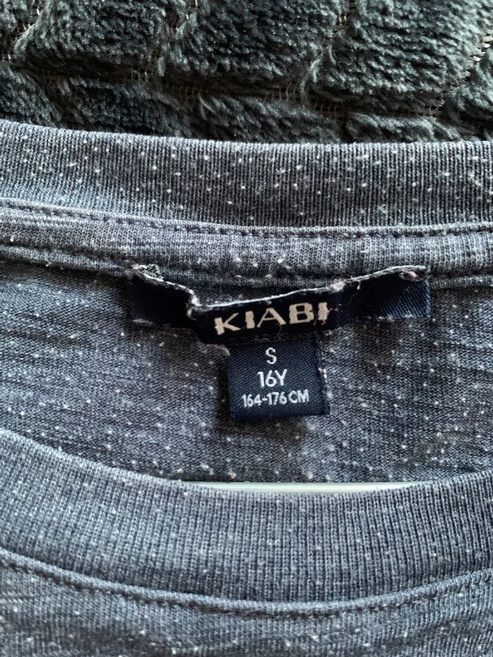 T-shirt Kiabi Bleu Marine - Taille S - photo numéro 3