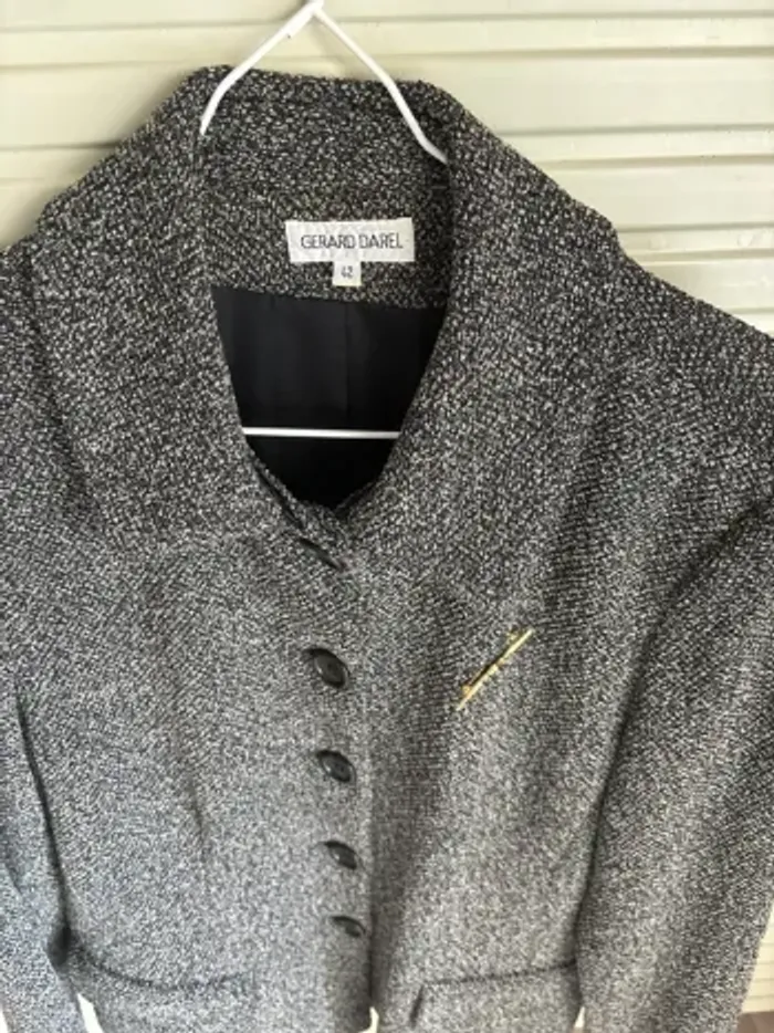 Veste Gérard Darel laine tweed - photo numéro 4