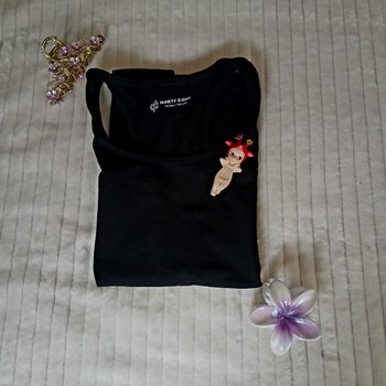 T-shirt noir • 14 ans • Ninety Eight 