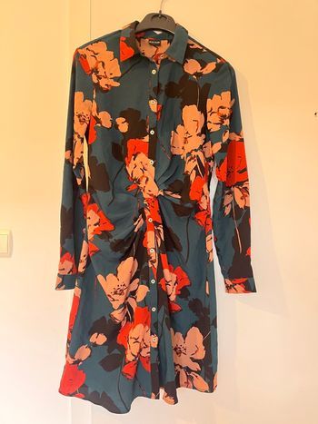 Robe portefeuille mi-longue