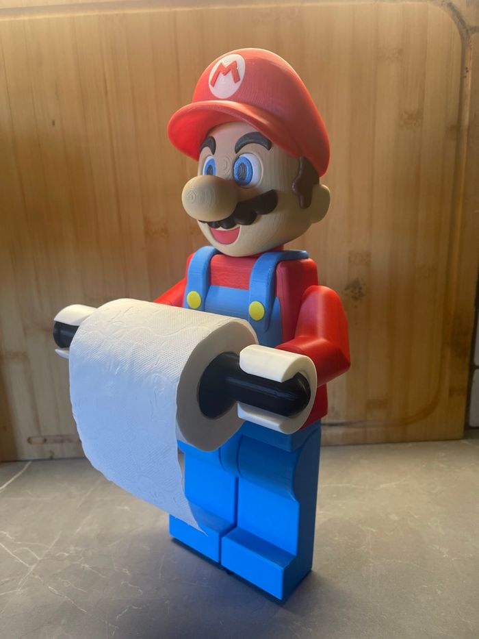Porte Papier Toilette Lego Mario - photo numéro 3