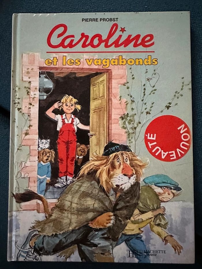 Livre Caroline et les vagabonds Pierre Probst vintage