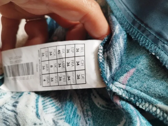 Veste legere imprimée tropical Promod T36 - photo numéro 7