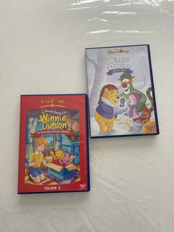 Lot 2 DVD Walt Disney - Winnie l'Ourson
