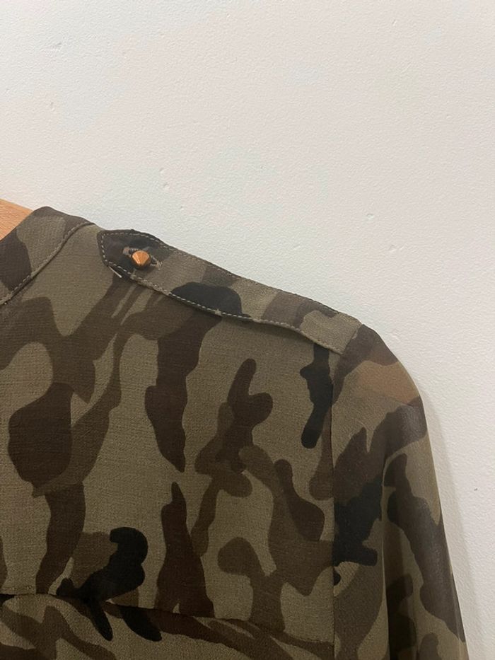 Blouse camouflage Zara - photo numéro 5