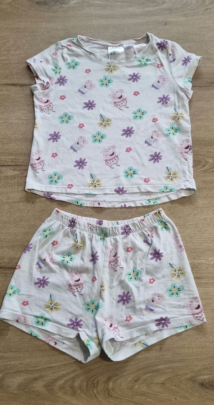 Pyjama été Peppa Pig H&M 3-4 ans