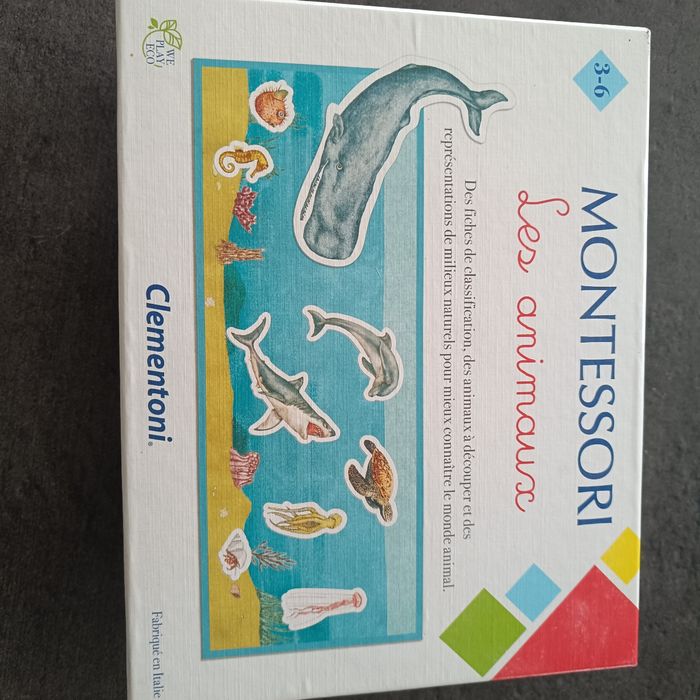 Jeu Montessori sur les Animaux