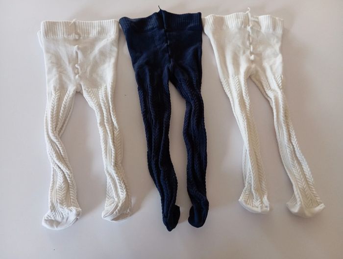 Lot de 3 paires de collants 3/6 mois