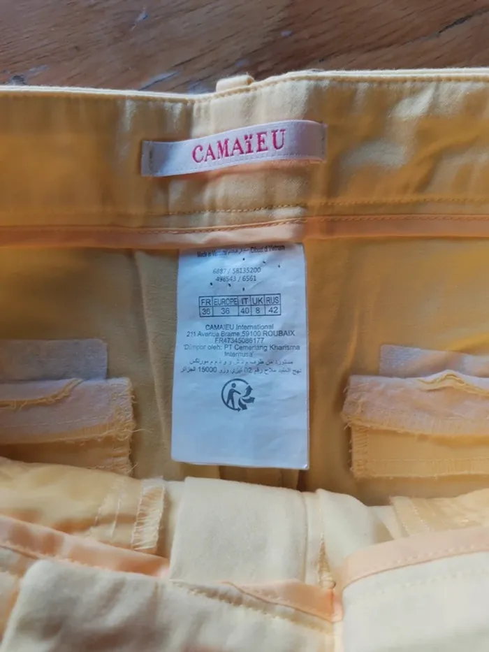 Pantalon léger 7/8 Camaïeu 36 - photo numéro 4