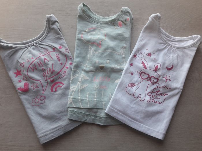 Lot de 3 T-Shirt longues manches