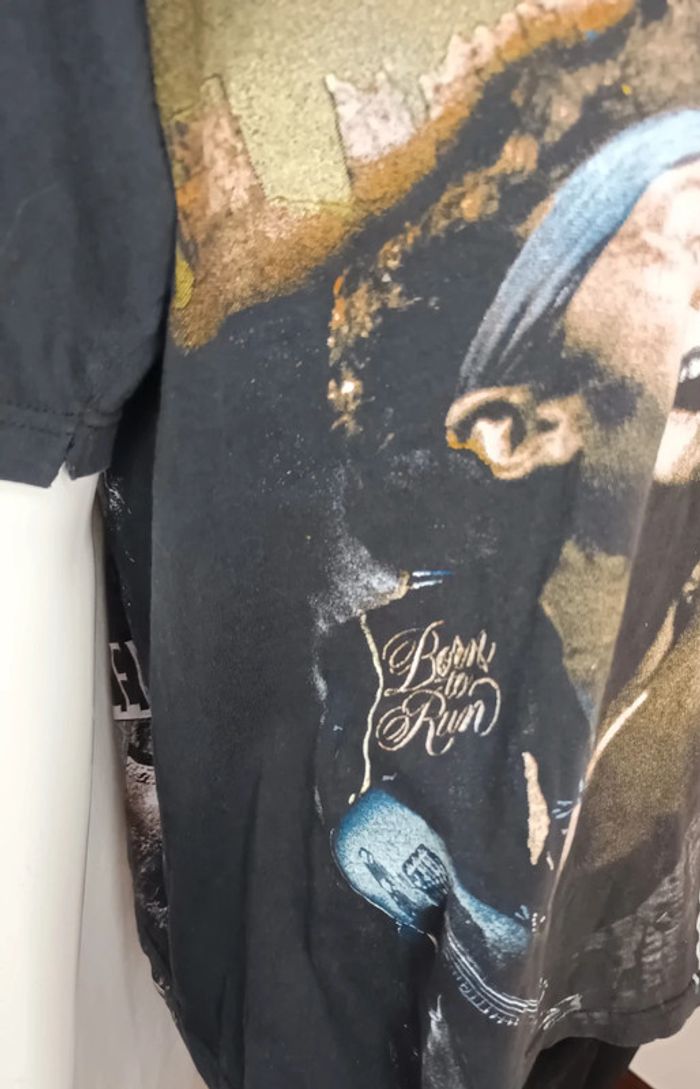 Authentique T-shirt "Bruce Springsteen" 90's Vintage - photo numéro 6