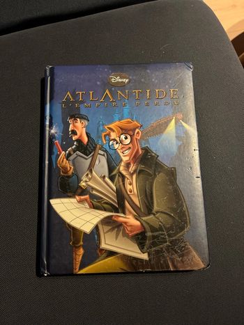 Livre pour enfants Disney livre matelassé Atlantide l empire perdu