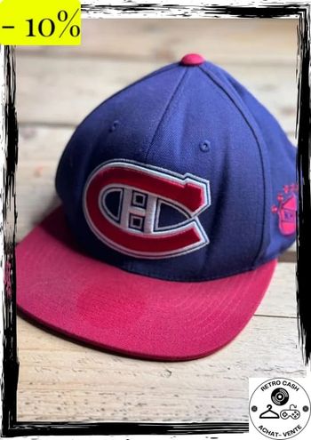 2012 Montréal Canadiens de la NHL hockey brodé Mitchell Ness SnapBack Casquette