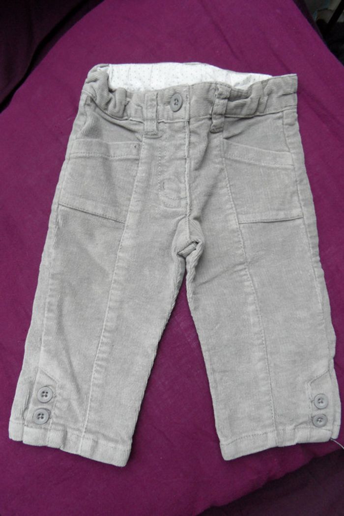 Ensemble hiver Fille Tex-tape à l'oeil, taille 6 mois - photo numéro 3