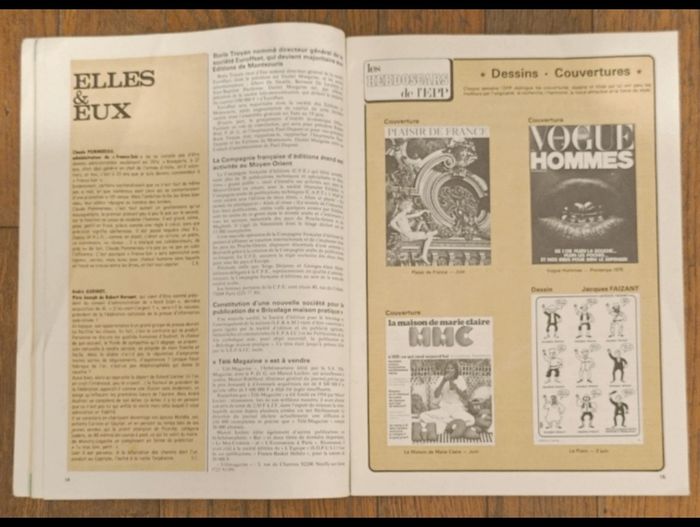 Rare ancien magazine EPP 1975 l'écho de la presse et de la publicité N°955 vintage - photo numéro 5