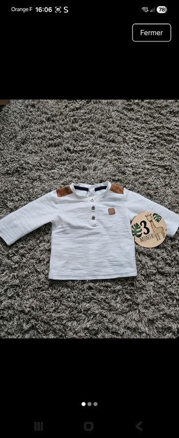 Polo manches longues 