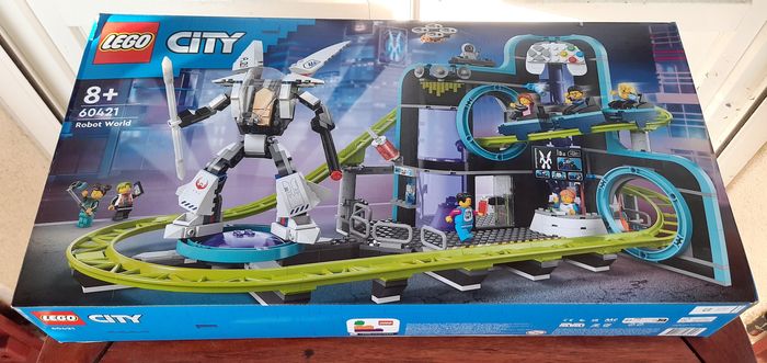Neuf - Lego City 60421 Le parc d’attractions de Robot World