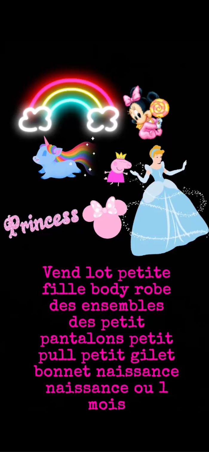 Lot petite fille