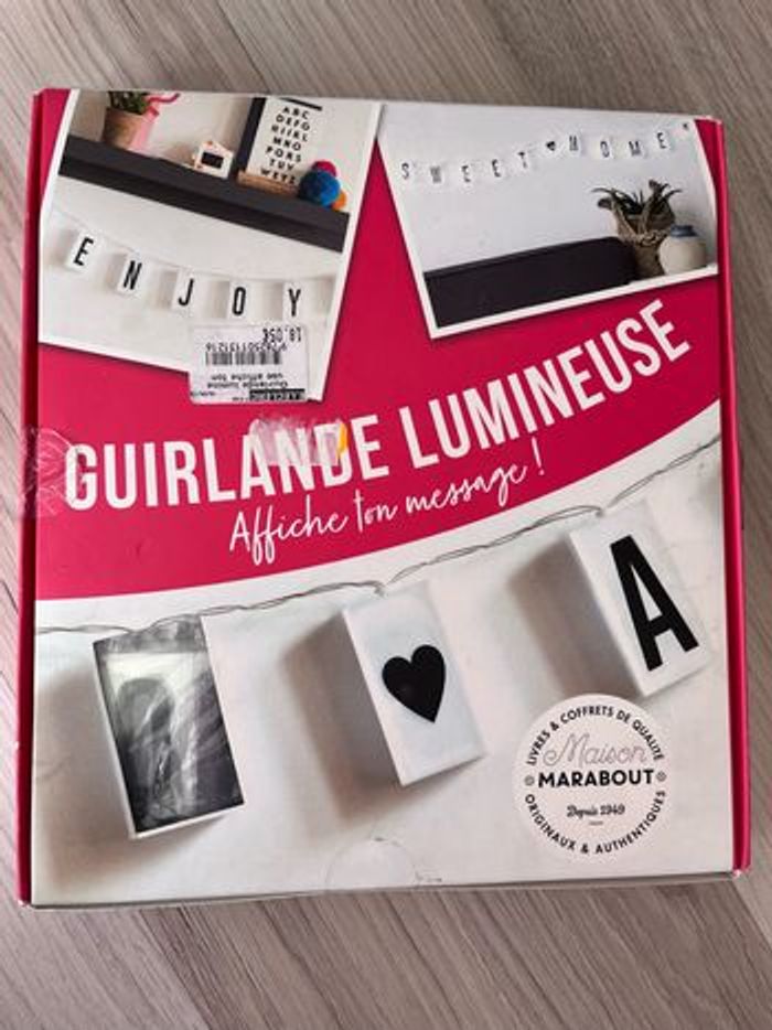 Guirlande lumineuse
