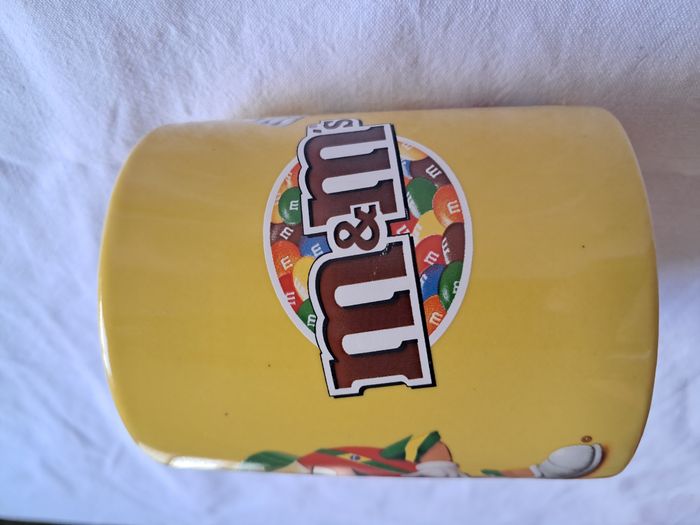 Tasse à café mug jaune M&m's rouge Mars 2014 - photo numéro 3