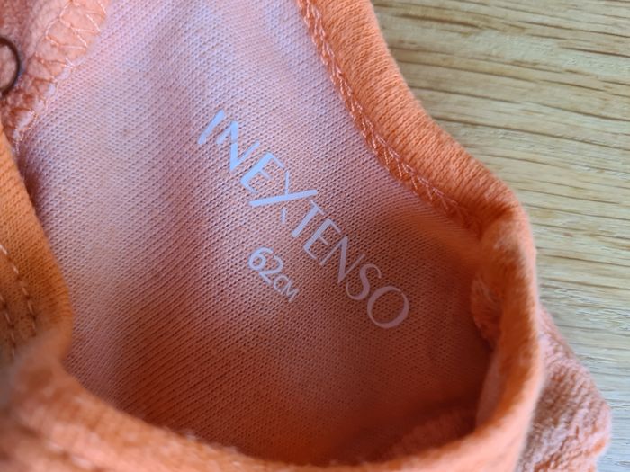 Pyjama velour citrouille 3 mois - photo numéro 2