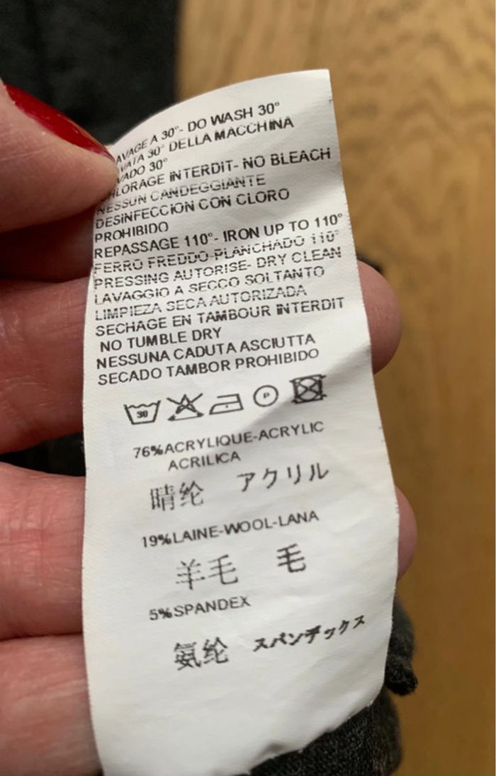 Robe sinequanone en laine mélangée T 34/36 - photo numéro 7