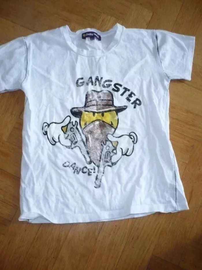 T-shirt mc Smiley gangster 6 ans - photo numéro 5