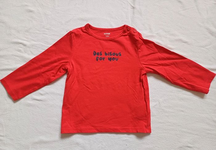 Lot de tee shirts taille 18 mois neuf - photo numéro 4